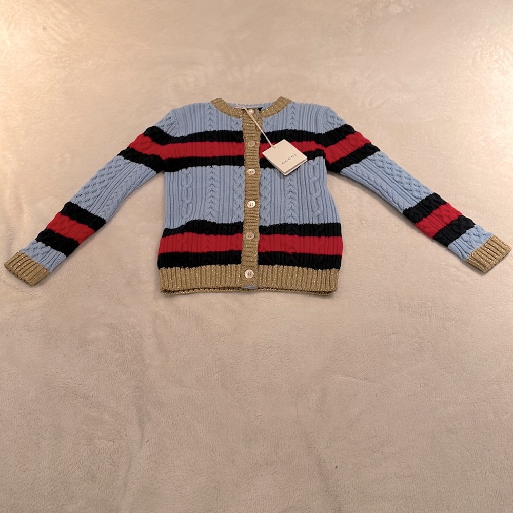 Gucci Button Up Sweater Girls 5